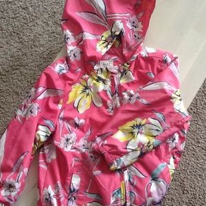 Gap Baby windbreaker jacket with hood.